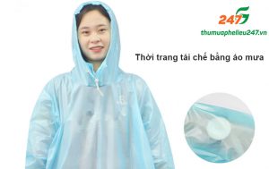 Thời trang tái chế bằng áo mưa_Thumuaphelieu247 4
